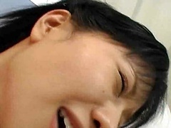 Anna visits a patient and gives him a blowjob on the hospital bed.