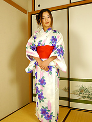 Japanese slut Kasumi gets fucked in her kimono - Japarn porn pics at JapHole.com