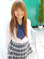 Asisn girl Yurias shaved pussy and small tits - Japarn porn pics at JapHole.com