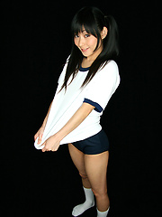 Tokyo schoolgirl Kawai Anri sucking deep and gettin facial cum - Japarn porn pics at JapHole.com