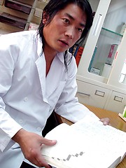 Willing Japanese teen nurse getting a massive doctors facial - Japarn porn pics at JapHole.com