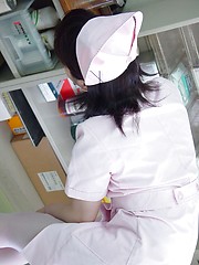 Japanese teen sucks patient - Japarn porn pics at JapHole.com