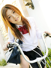 Cute japanese teen Miho Kawai - Japarn porn pics at JapHole.com