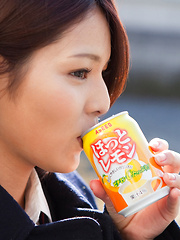 Tsubasa Akimoto Asian in sexy uniform enjoys her way to school - Japarn porn pics at JapHole.com