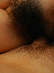 Hairy Japanese MILF Yumi Kajiyama gets fucked & creampied - Japarn porn pics at JapHole.com