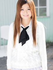 Japanese cutie Asuka Ueda - Japarn porn pics at JapHole.com