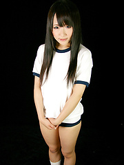 Nice japanese girl Mizushima Ai solo posing - Japarn porn pics at JapHole.com