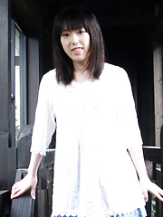 Machiko's tiny mouth could barely wrap around the hentai fruit and it didn't take long before she slowly pressed the banana against her perfect shaved pussy. - Japarn porn pics at JapHole.com