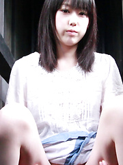 Machiko's tiny mouth could barely wrap around the hentai fruit and it didn't take long before she slowly pressed the banana against her perfect shaved pussy. - Japarn porn pics at JapHole.com