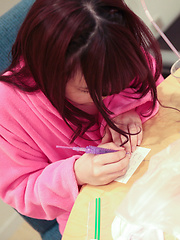 Japanese girls with big boobs make perfect chakuero idols! Yayoi is in an ultra tight neon green thong that you left for her as a gift at CKE18! - Japarn porn pics at JapHole.com