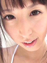 At CKE18, we love anything white that covers a Japanese girl's ass. White jeans, white booty shorts, thongs, cotton panties! You name it, we drool over it! - Japarn porn pics at JapHole.com