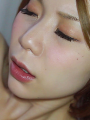 Is this outfit naughty enough? The thong t-back matches her secret toy. Her inner thighs warmed up as the beads became slippery. She quickly teased her ass. - Japarn porn pics at JapHole.com