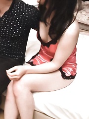 Sakura Kiryu Asian in white lingerie is fucked with middle finger - Japarn porn pics at JapHole.com