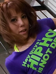 Rui Shiina Asain licks cock and gets it in her aroused beaver - Japarn porn pics at JapHole.com