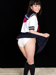 Araki Mai sucking cock - Japarn porn pics at JapHole.com