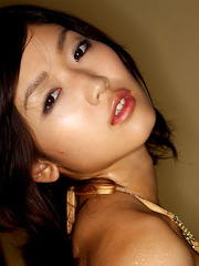 Noriko Kijima Asian with sexy lips and juicy bum is perfect model - Japarn porn pics at JapHole.com