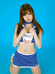 Asuka Nakano Asian is very happy to show how sexy is in outfit - Japarn porn pics at JapHole.com