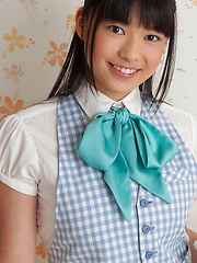 Tomoe Yamanaka Asian takes clothes off with playful moves for you - Japarn porn pics at JapHole.com