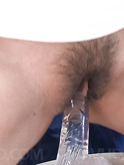 Suzu Minamoto Asian has crack fucked with vibrator on huge ball - Japarn porn pics at JapHole.com