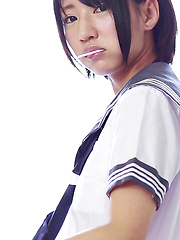 If you're like me and have a fetish for Japanese schoolgirl cosplay and wet cotton panties then you're in for a treat at CKE18. Nozomi is a hentai Japanese girl. - Japarn porn pics at JapHole.com