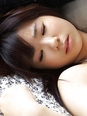 Azusa Togashi Asian plays with her big assets and shows hot ass - Japarn porn pics at JapHole.com