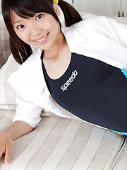 Teen Fuuka Nishihama poses and excites us with her nice body - Japarn porn pics at JapHole.com