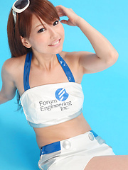 Chinatsu Sasaki Asian smiles and is in mood for playing with you - Japarn porn pics at JapHole.com