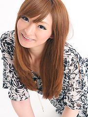 Yurie Asada Asian wants to know if she looks good in new dress - Japarn porn pics at JapHole.com