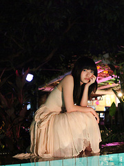 Airi Suzuki Asian in bath suit enjoys petals all over her body - Japarn porn pics at JapHole.com