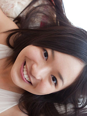 Mayumi Yamanaka Asian with big hooters smiles and is very playful - Japarn porn pics at JapHole.com