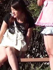 Park, Piss, Surprise! - Japarn porn pics at JapHole.com