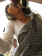 Needy husbannd makes Rui Hazuki suck him off. - Japarn porn pics at JapHole.com