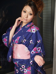 Alluring Yuka Kurosawa strips and teases good - Japarn porn pics at JapHole.com