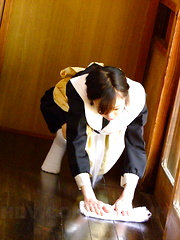 Young teen maid Aoba Itou pleases her master - Japarn porn pics at JapHole.com