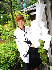 Nice Yuuno Hoshi teases and poses for camera - Japarn porn pics at JapHole.com