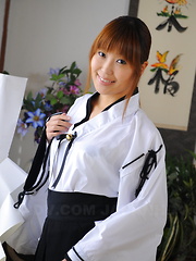 Nice Yuuno Hoshi teases and poses for camera - Japarn porn pics at JapHole.com