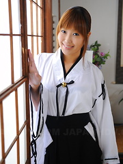 Nice Yuuno Hoshi teases and poses for camera - Japarn porn pics at JapHole.com