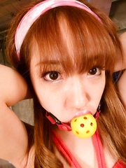 Sana Anzyu Asian in ropes can't even scream from all vibrators - Japarn porn pics at JapHole.com