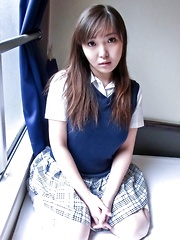 Haruka Ohsawa Asian wants to show her slit after exposing boobs - Japarn porn pics at JapHole.com