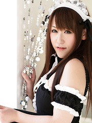 Japanese maid Tsubasa Sakurai - Japarn porn pics at JapHole.com
