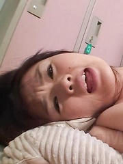 Aika Sawawatari Asian teases her cunt with vibrator and finger - Japarn porn pics at JapHole.com