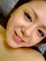 Sexy Asian girl Rui Natsukawa in a threesome - Japarn porn pics at JapHole.com