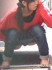 Piddle Here, Puddle There 8 - Japarn porn pics at JapHole.com