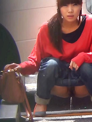 Piddle Here, Puddle There 8 - Japarn porn pics at JapHole.com