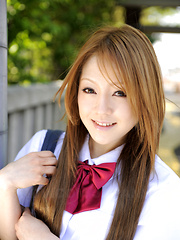 Wonderful teen darling Ria Sakurai shows off - Japarn porn pics at JapHole.com