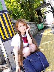 Wonderful teen darling Ria Sakurai shows off - Japarn porn pics at JapHole.com