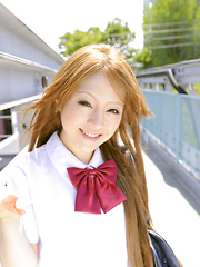Wonderful teen darling Ria Sakurai shows off - Japarn porn pics at JapHole.com