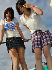 Hot fun with Hinata and other Japanese girls - Japarn porn pics at JapHole.com