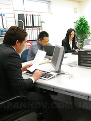 Ai Mizushima loves some nasty group sex action - Japarn porn pics at JapHole.com