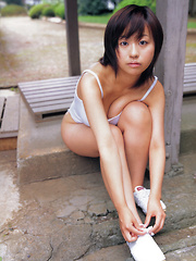 Hitomi Kitamura Asian with big assets loves biking and pictures - Japarn porn pics at JapHole.com